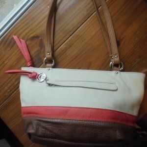 Leather Stone Mountain Handbag